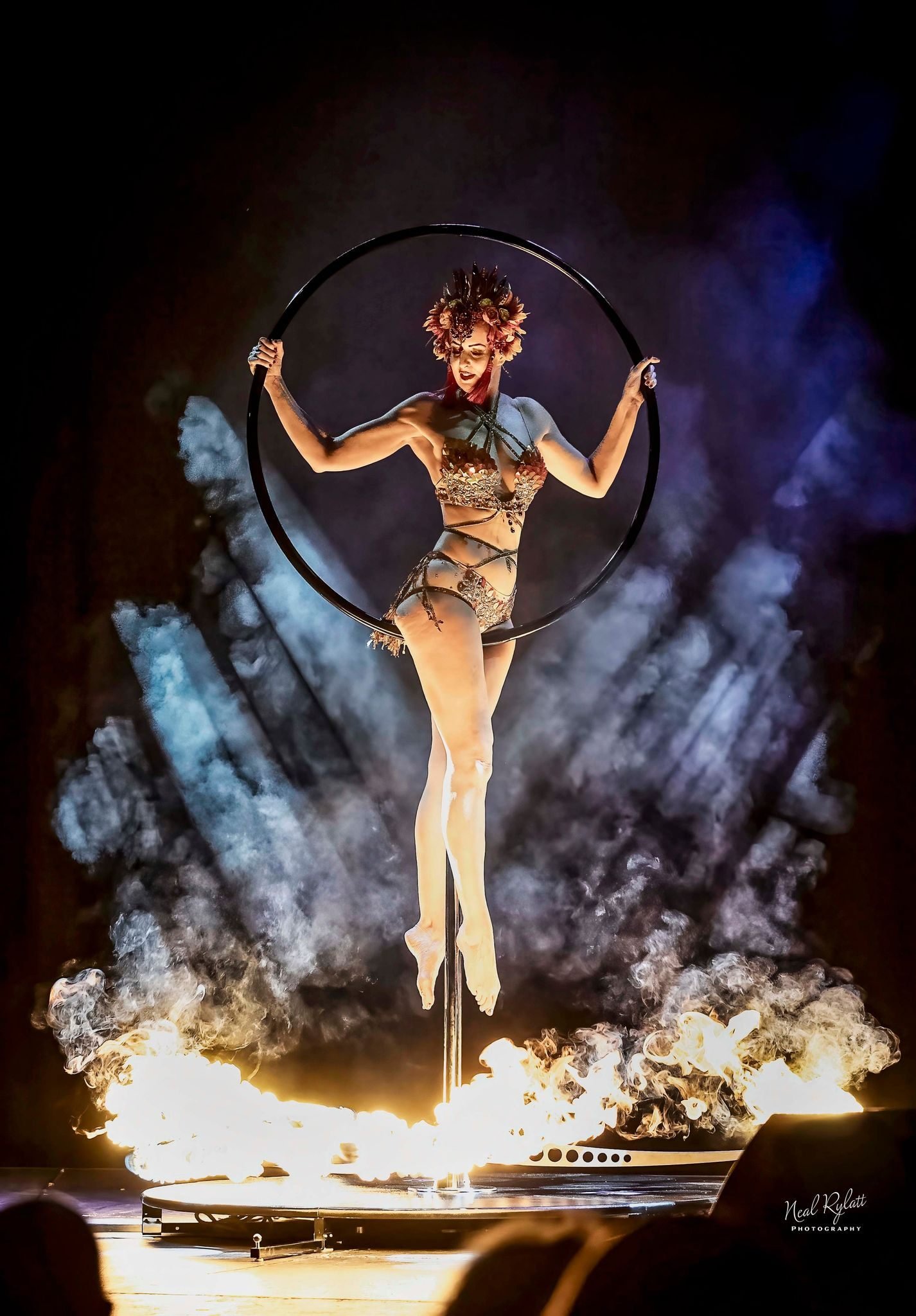 Lyrapole Fire Wheel