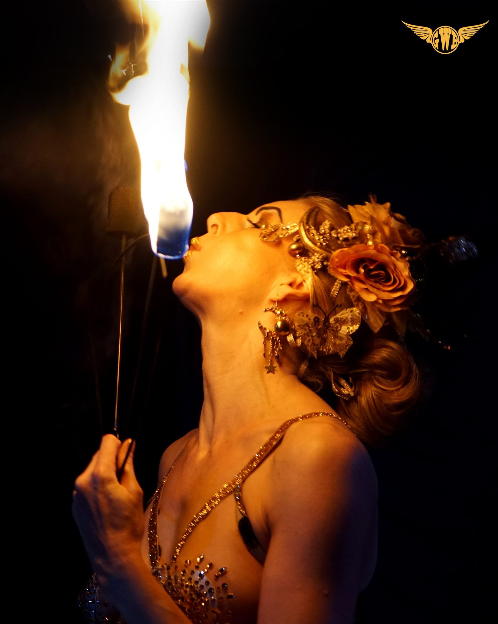 Golden Fire Goddess